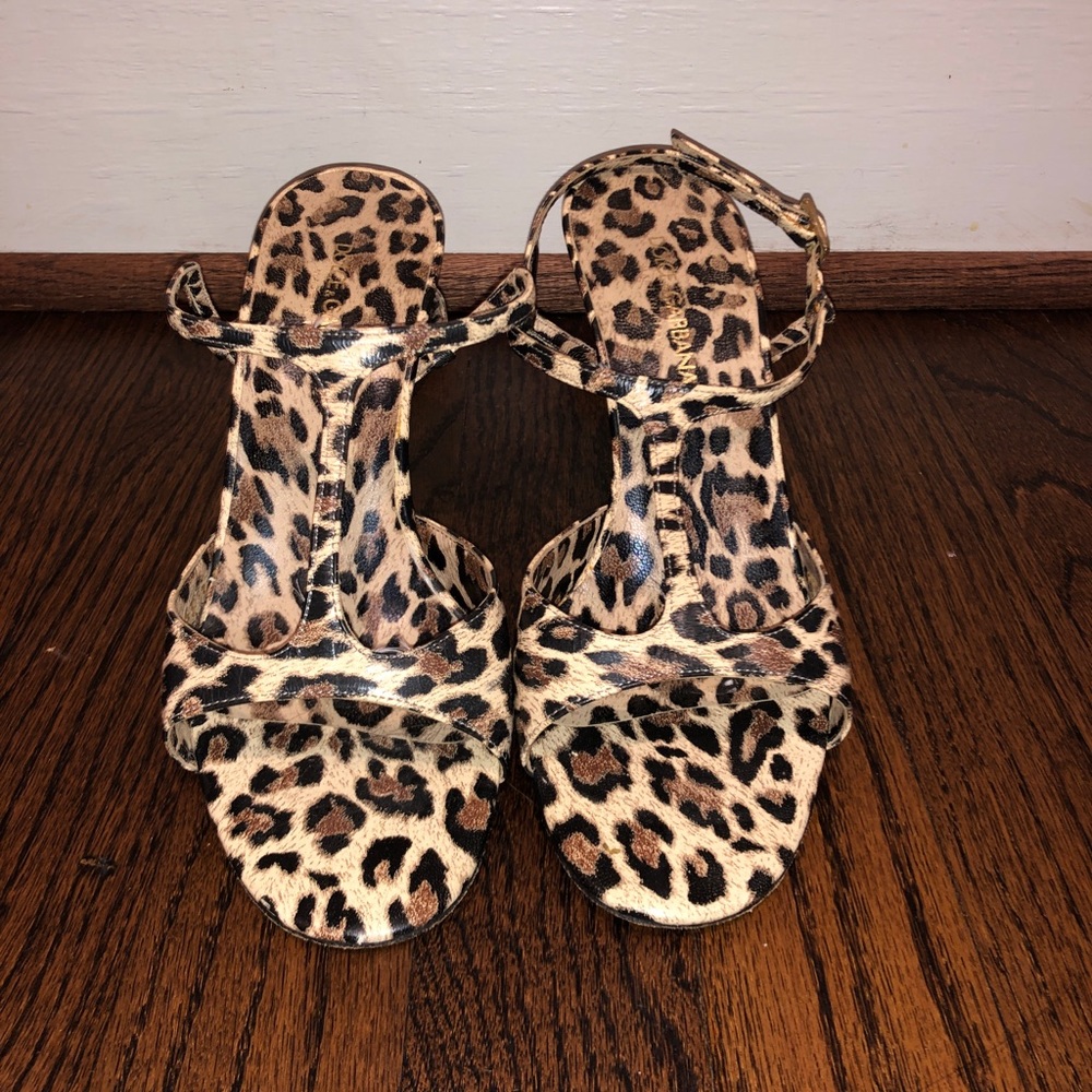 Dolce & Gabbana Cheetah Print Heel